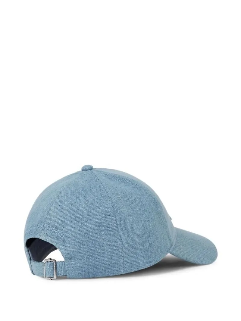 Buy: Women Baseball cap KARL LAGERFELD Signature Mid Blue  display picture 2