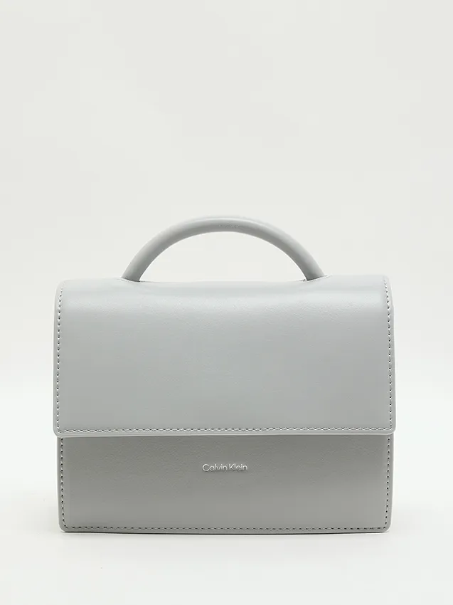 Buy: Women Bag CALVIN KLEIN Linn Top Handle Crossbody Mirage Gray