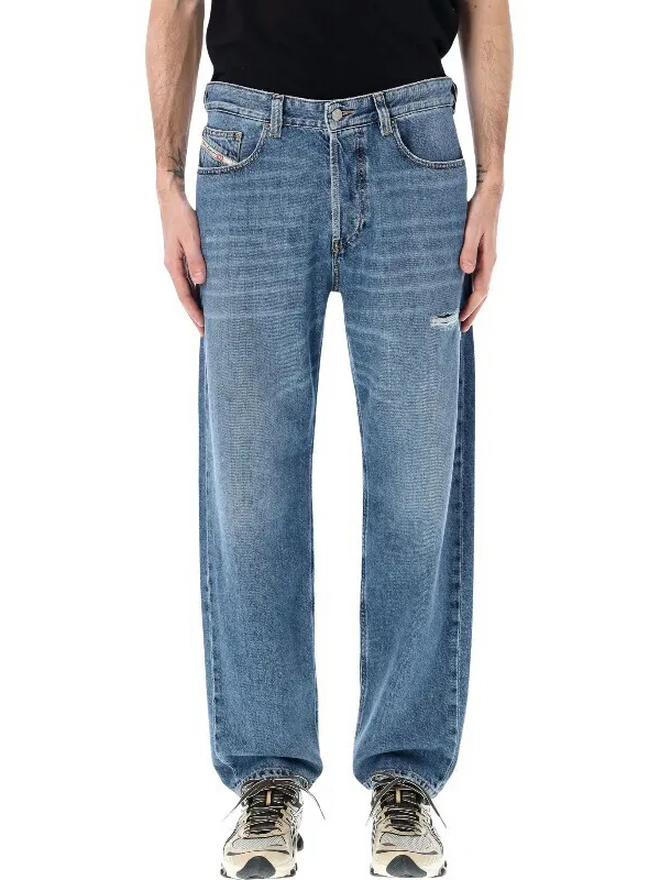 Buy: Men Jeans DIESEL 2024 D-Macs L.32 Trousers Light blue from