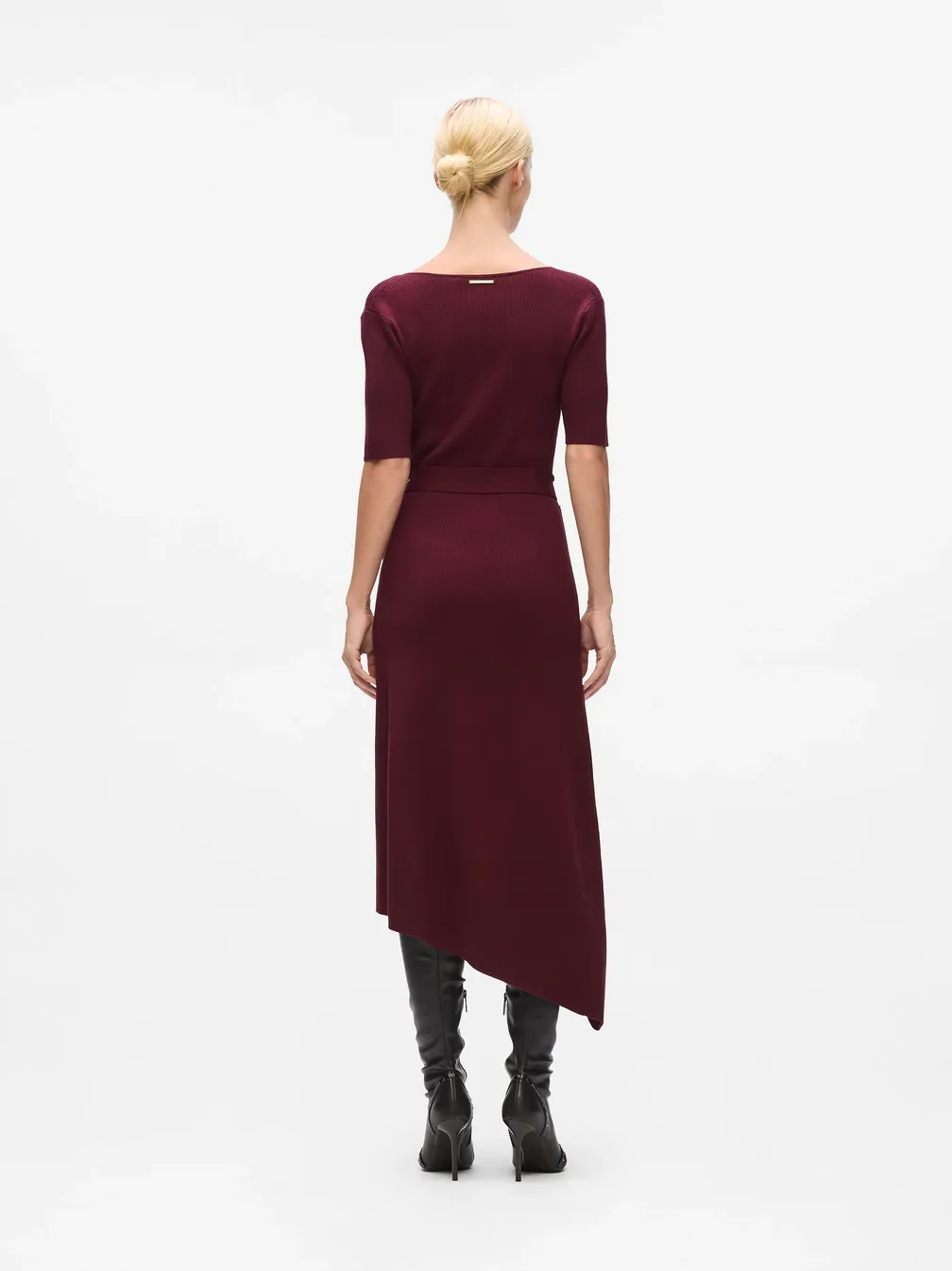 polo dress knit Few Moda | Sculpting Knit Polo Mini Dress main image 0