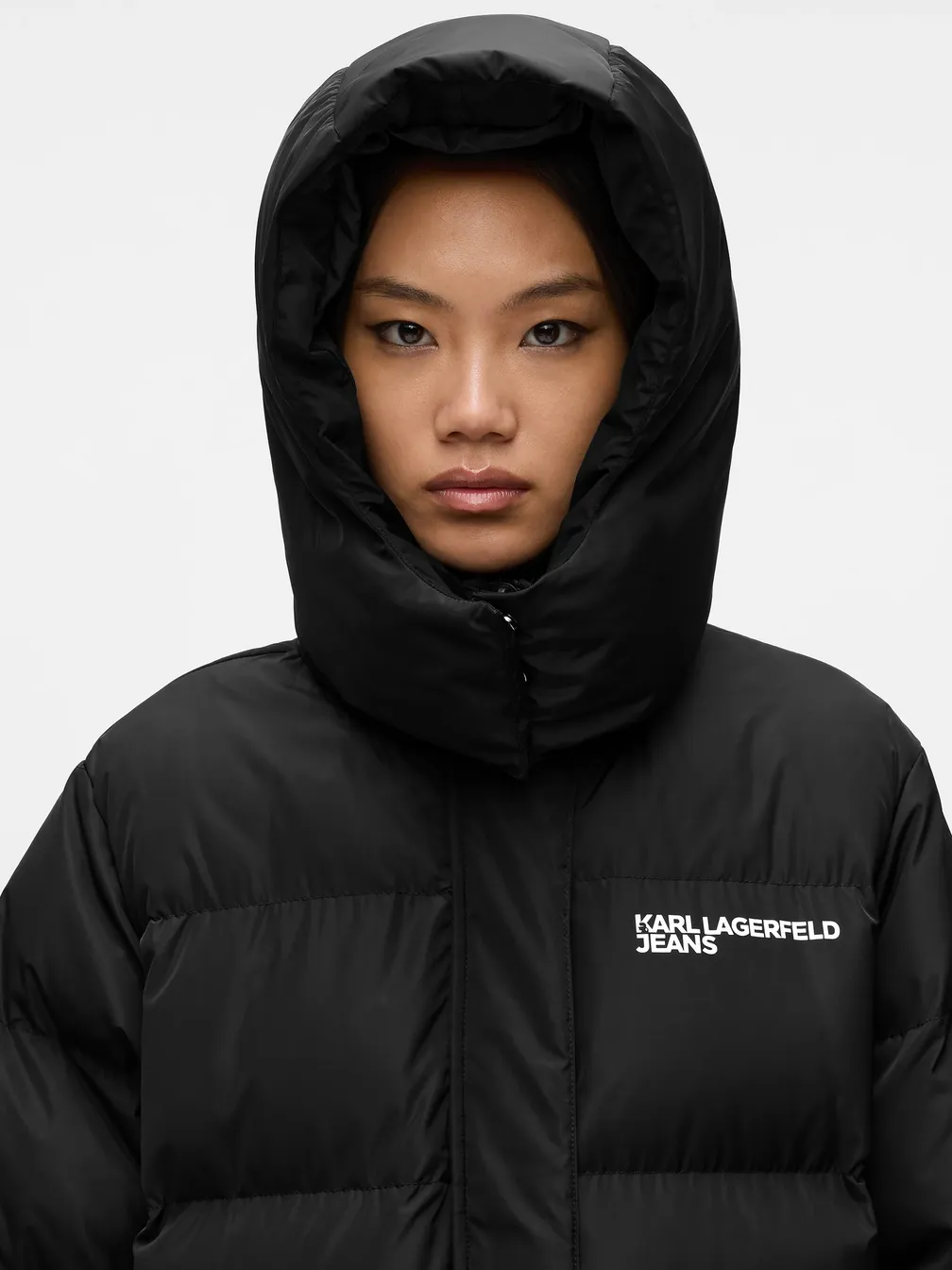 Buy: Women Down jacket KARL LAGERFELD Klj Long Puffer Black-S from