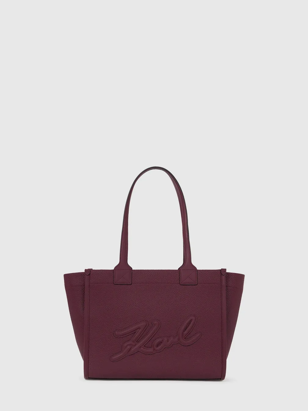 Buy: Women Bag KARL LAGERFELD Skuare Tote Grainy Windsor Burgundy