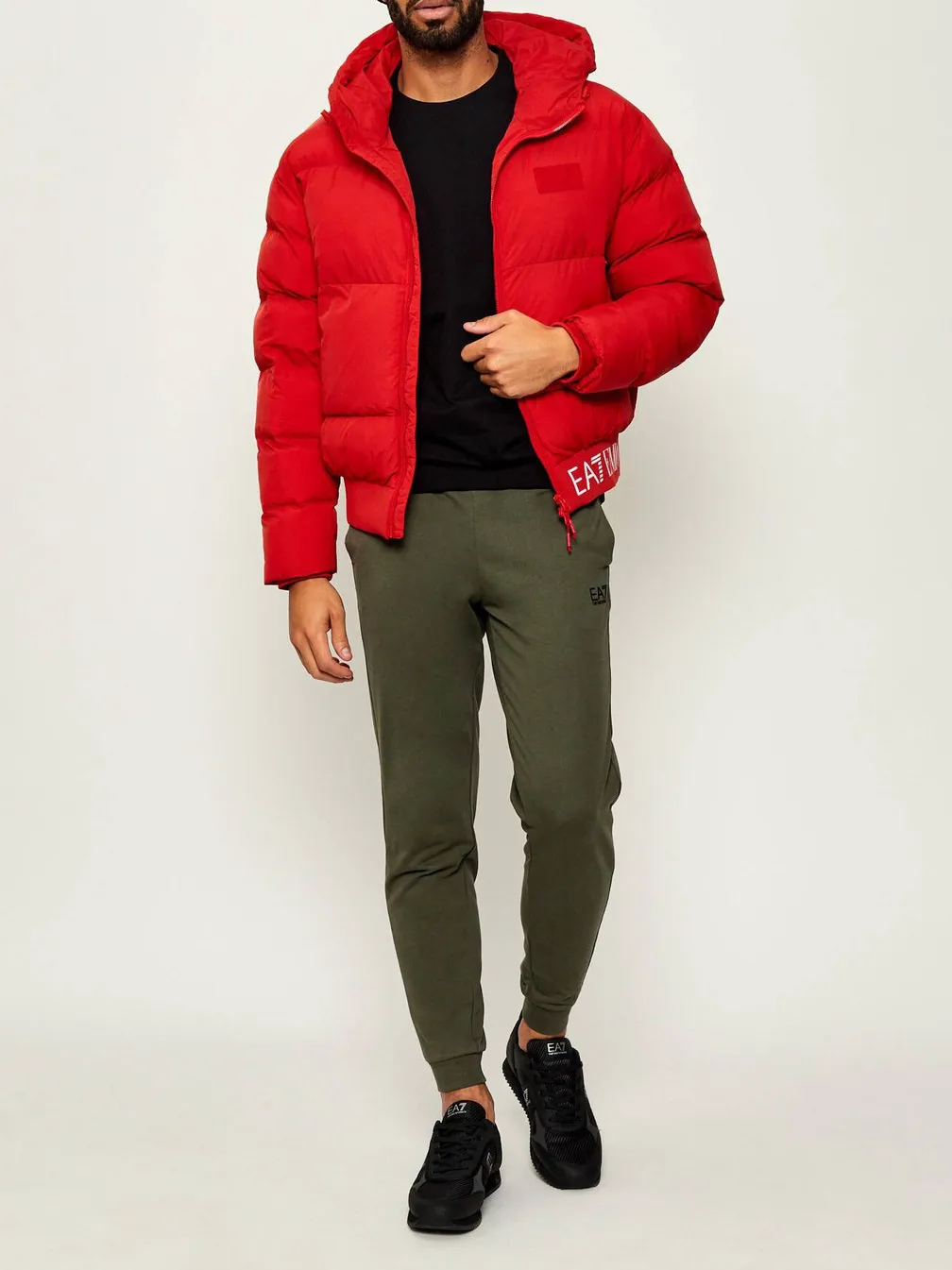 Buy: Men Down jacket EA7 Giubotto Af15951 7M000710 U5008 Red from