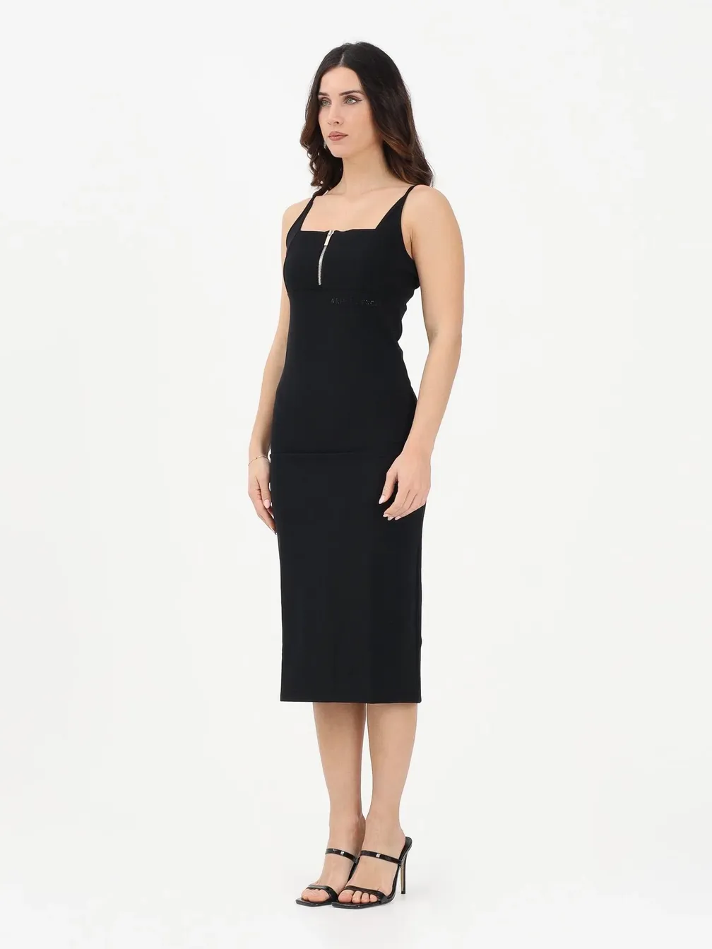 armani exchange dress black Armani Exchange Dress In Black - 24% Off