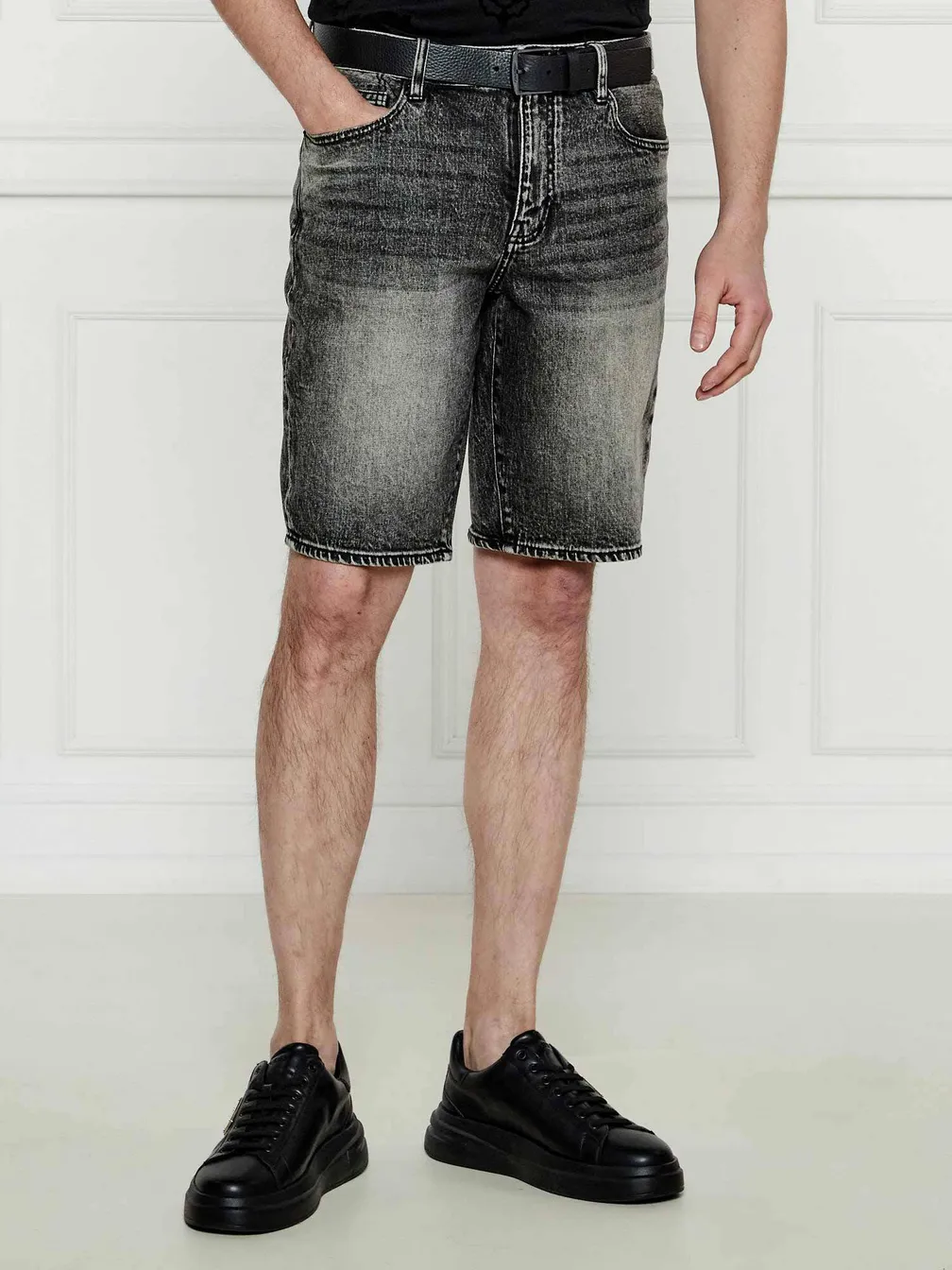 Buy: Men Denim shorts ARMANI EXCHANGE Gray from Podiumriga.lv