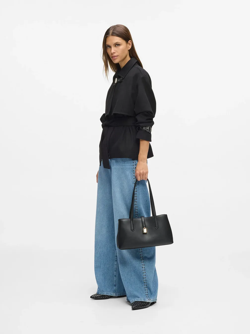 Buy: Women Bag KARL LAGERFELD K/autograph Padlock Black/gold from