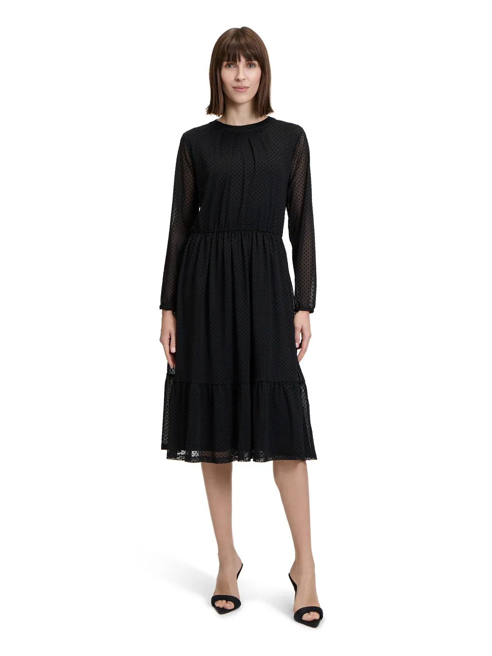 Buy: Women Dress BETTY BARCLAY Dress Long1/1 Sleeve Black from  Podiumriga.lv online shop. Delivery, price, credit | 1596/3420 9890