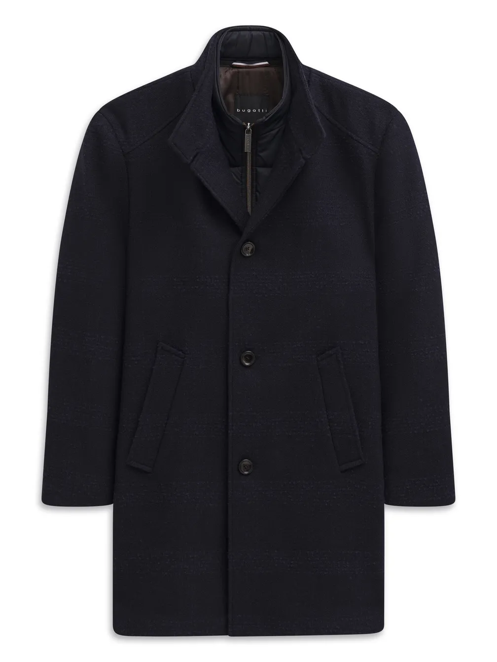 Buy: Men Coat BUGATTI Mens Coat Wool Blue from Podiumriga.lv