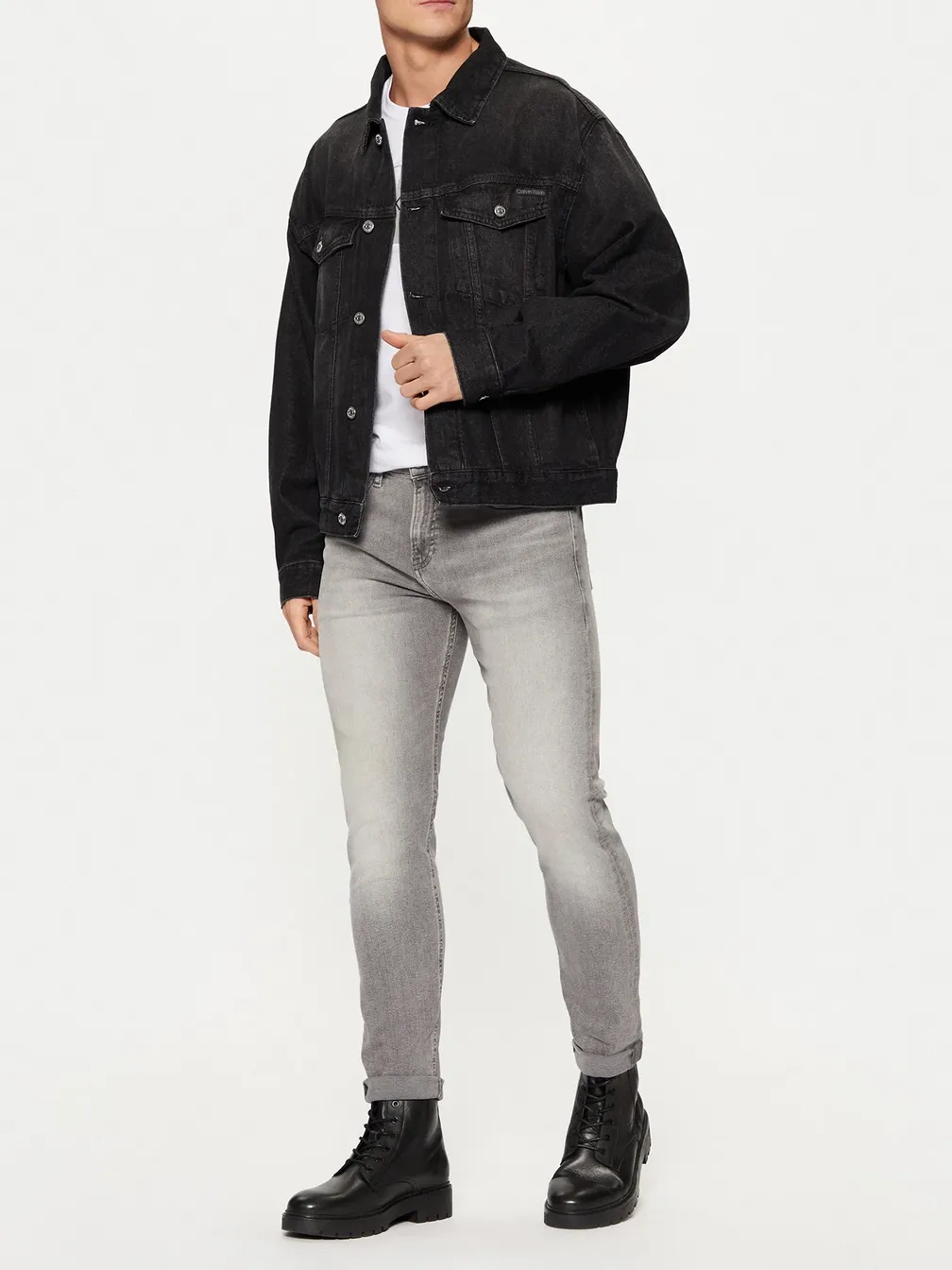 Buy: Men Denim jacket CALVIN KLEIN JEANS Relaxed Denim Jacket 