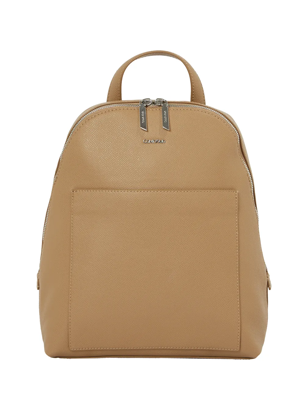 Calvin Klein Beige and Tan Women\'s Backpack Calvin Klein Monogram Logo Backpack White Tan | eBay main image 4