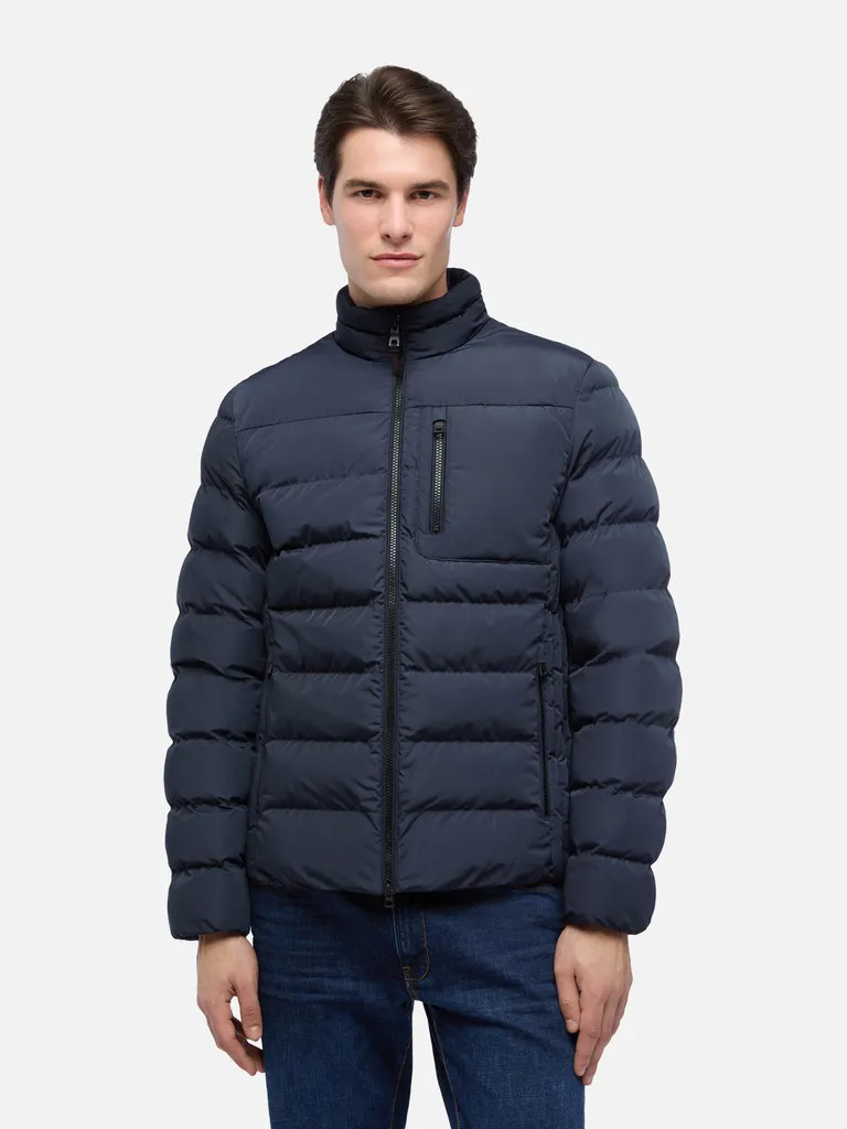 Buy: Men Down jacket GEOX M Snake Jacket - Rec Heavy Pol Blue from