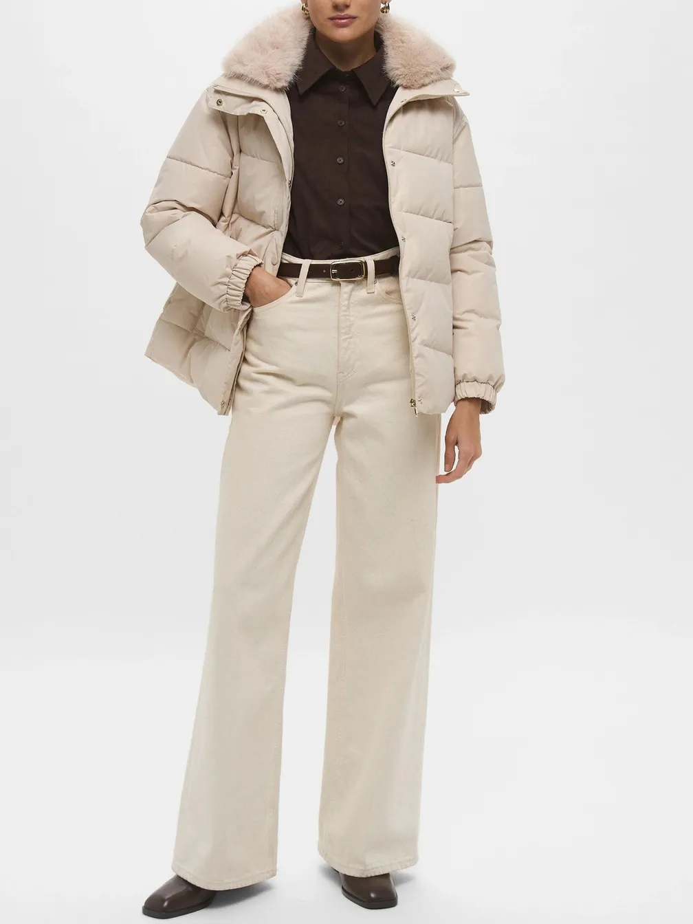 Buy: Women Down jacket EMME MARELLA Ramona White from Podiumriga