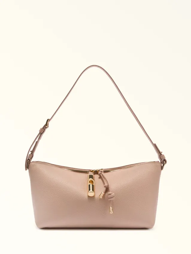 Buy: Women Bag FURLA Debby Mini Anemone Pink Beige from Podiumriga