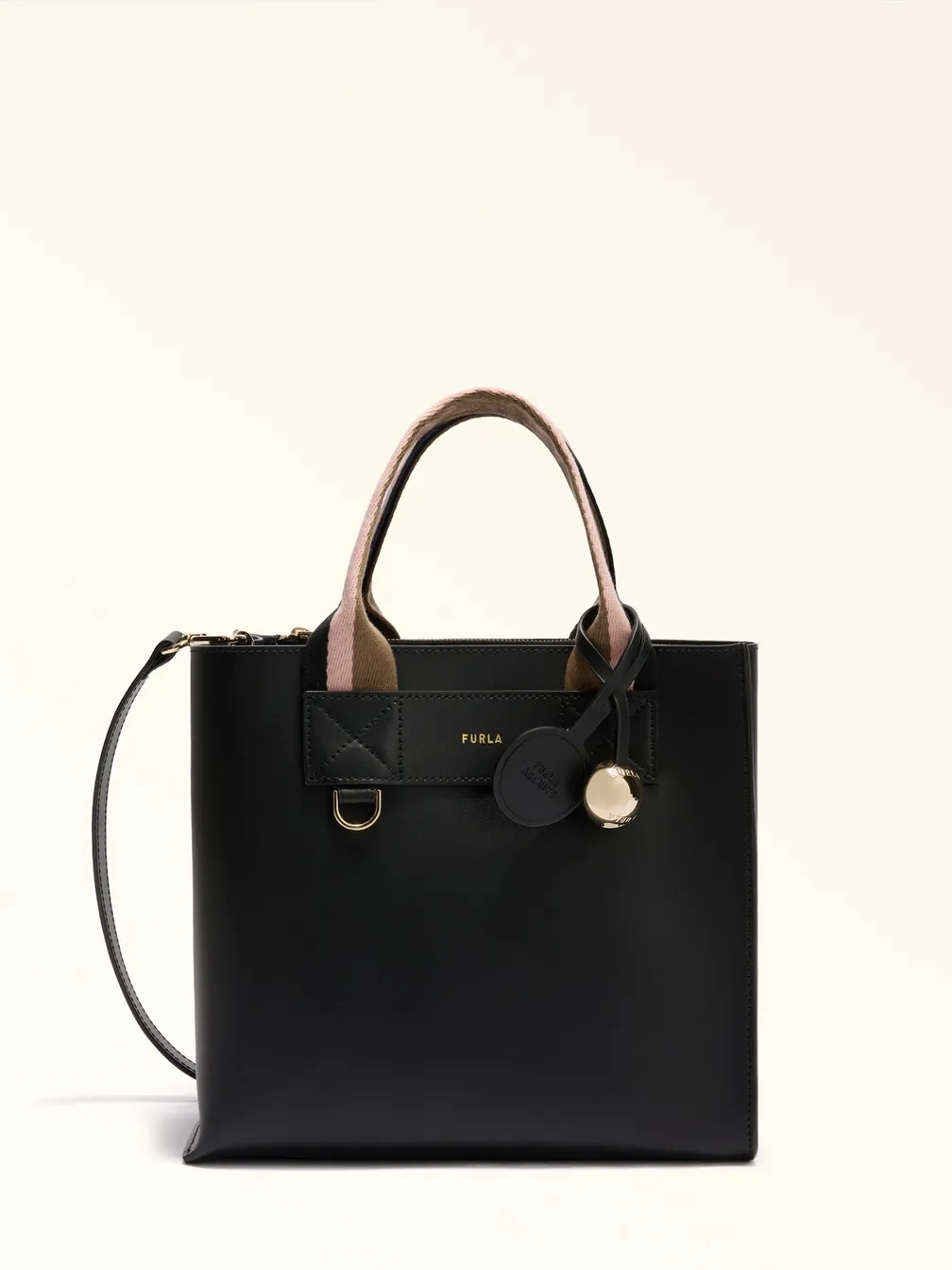 Buy: Women Bag FURLA Divide It S Tote Toni Nero Black from