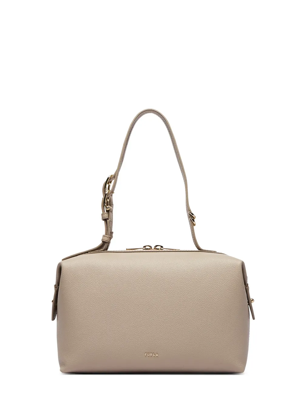 Buy: Women Bag FURLA Double M Boston Linen Beige from Podiumriga