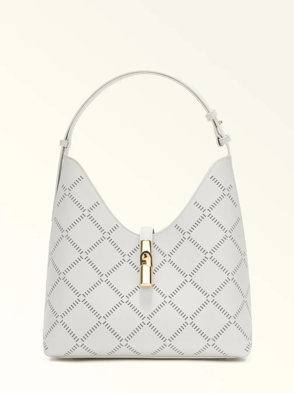 Buy: Women Bag FURLA Goccia M Hobo Marshmallow White from