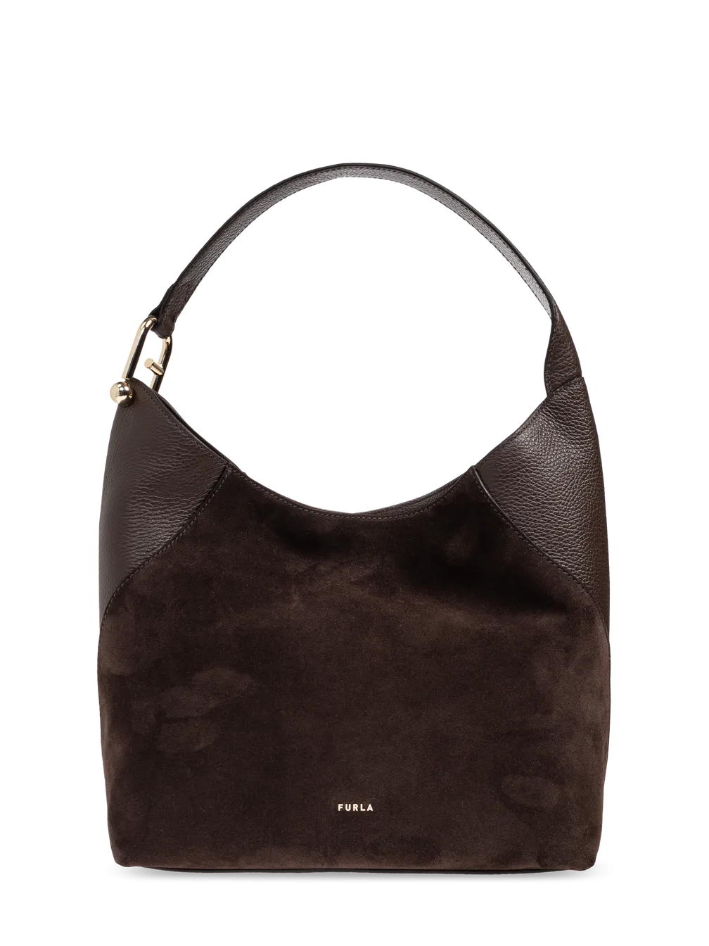 Buy: Women Bag FURLA Lara M Hobo Toni Espresso Brown from