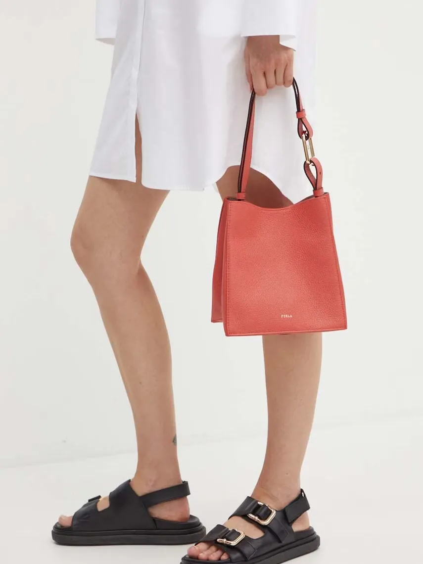 Buy: Women Bag FURLA Nuvola Mini Coral Orange from Podiumriga.lv