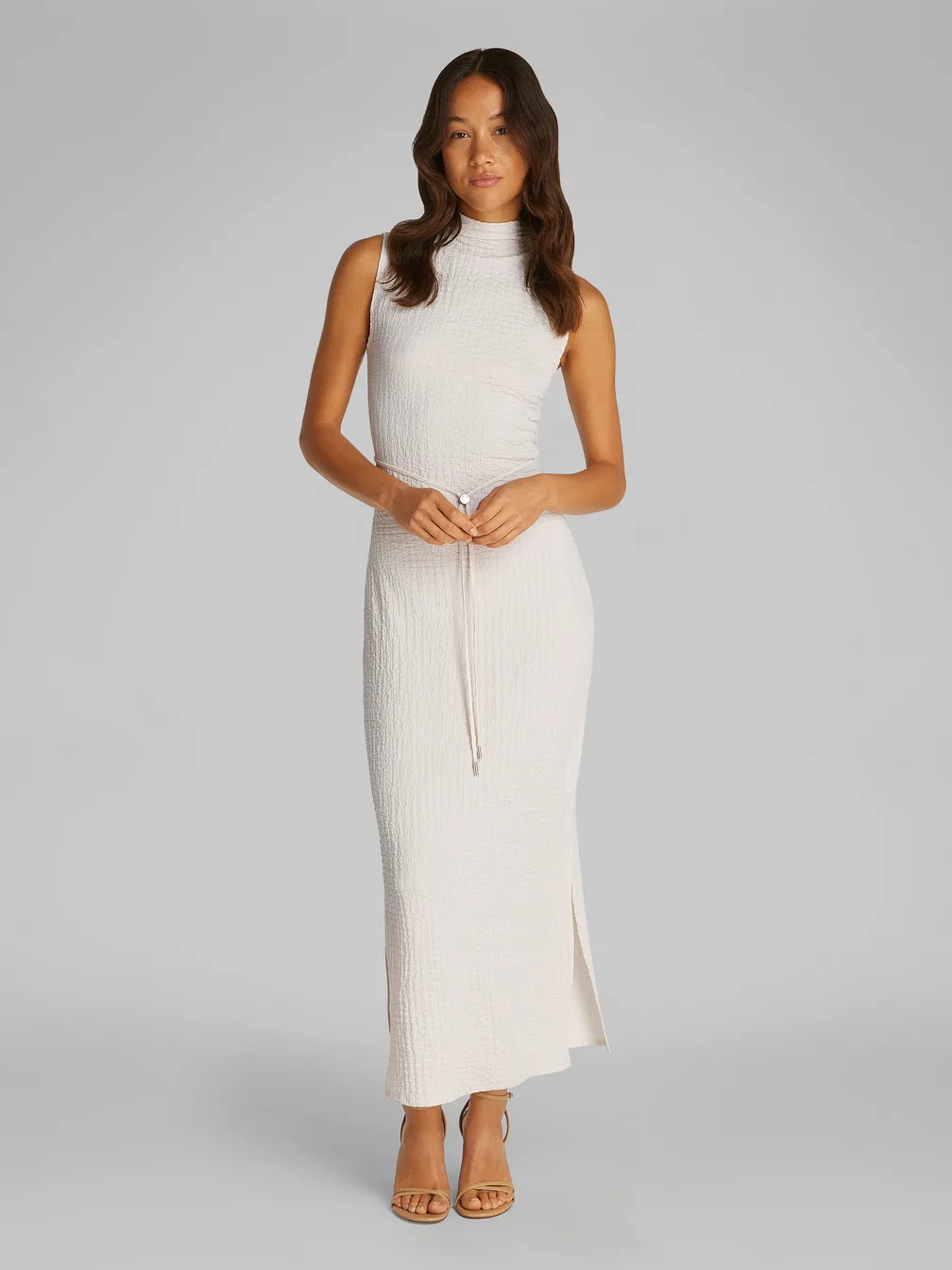 Buy: Women Dress CALVIN KLEIN Crinkle Jersey Ankle Dress White from Podiumriga.lv online shop. Delivery, price, credit | K20K208304YAS Buy: Women Dress CALVIN KLEIN Crinkle Jersey Ankle Dress White from Podiumriga.lv online shop. Delivery, price, credit | K20K208304YAS