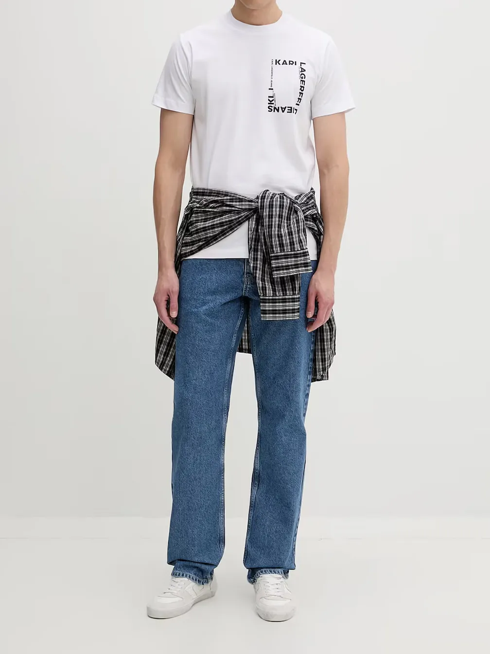 Buy: Men T-Shirt KARL LAGERFELD JEANS Klj Slim Ss Frame Logo Tee
