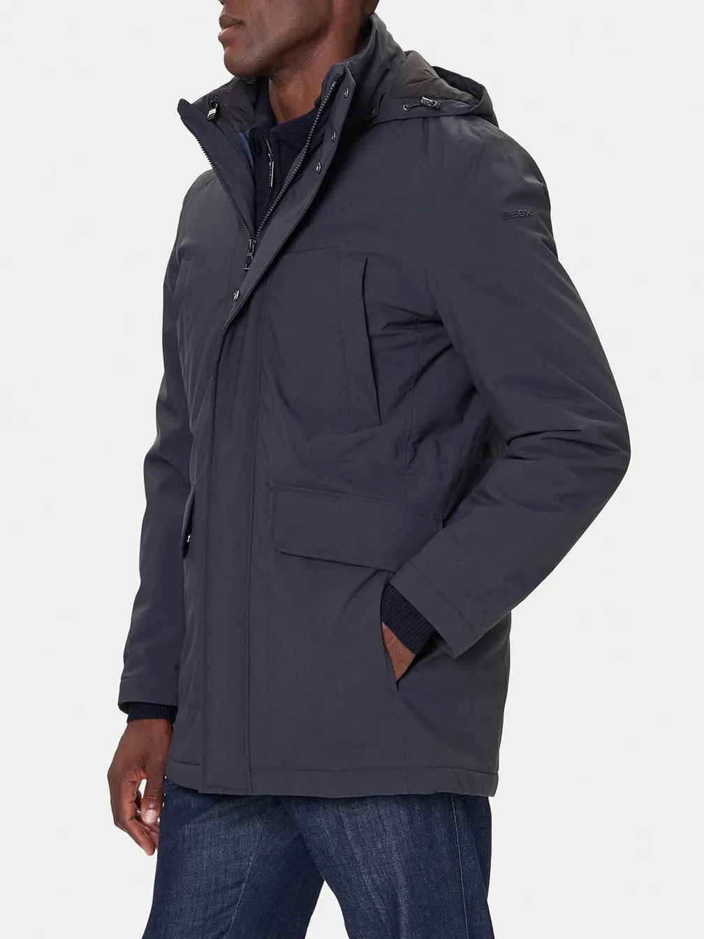 Buy: Men Jacket GEOX M Andalo Jacket - Comfort Dull Blue from
