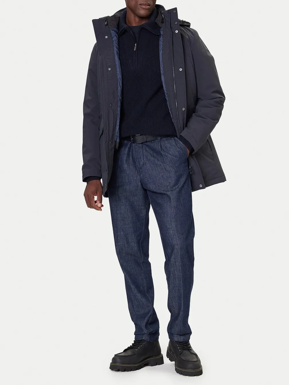 Buy: Men Jacket GEOX M Andalo Jacket - Comfort Dull Blue from