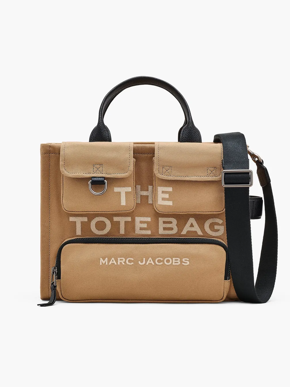 MARC JACOBS THE TOTEBAG ミディアム 2way キャメル Buy: Women Bag MARC JACOBS The Cargo Canvas Medium Tote Bag Camel
