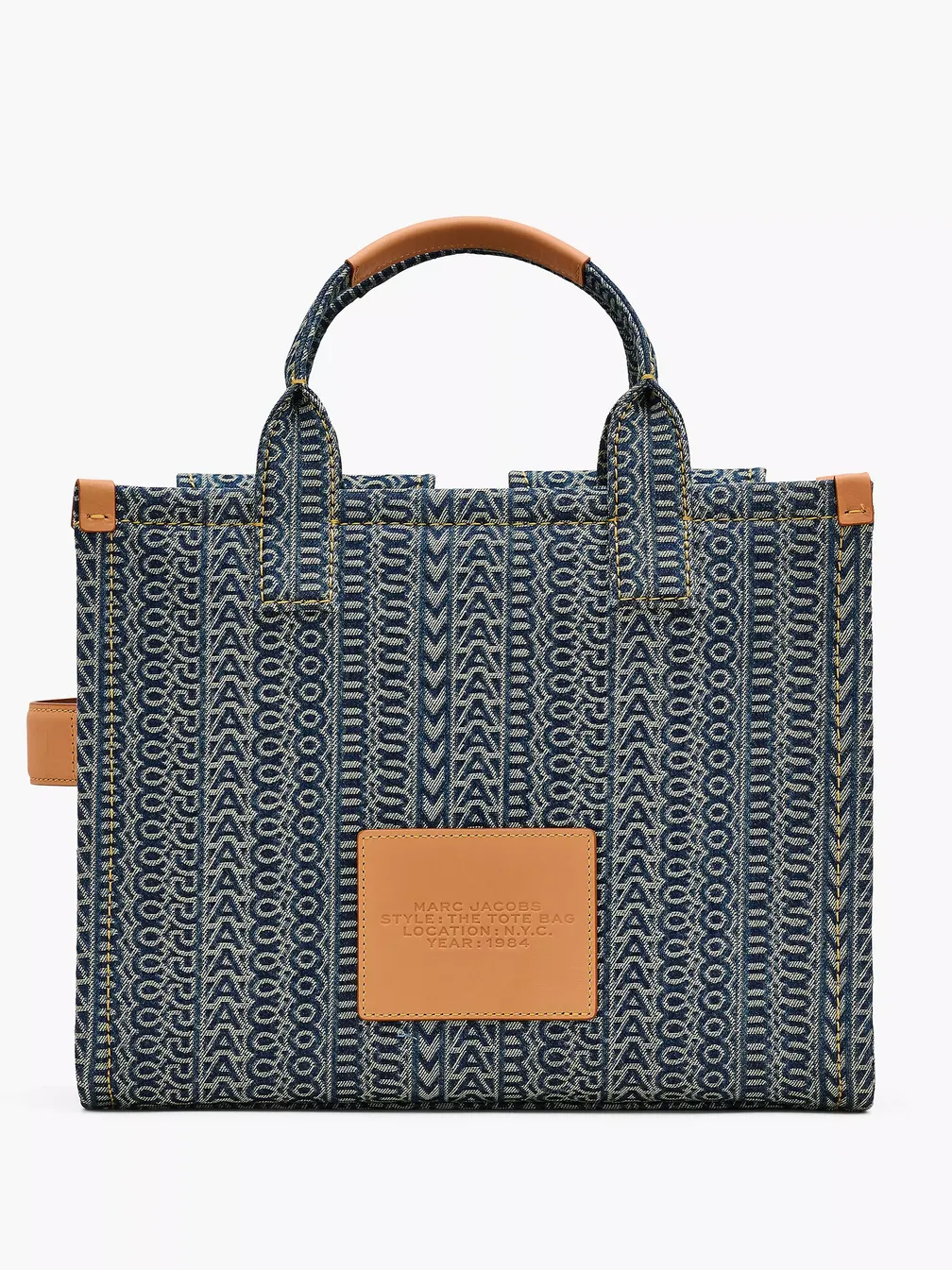 バッグ THE MONOGRAM DENIM TOTE BAG MEDIUM Buy: Women Bag MARC JACOBS The Cargo Monogram Denim Medium Tote