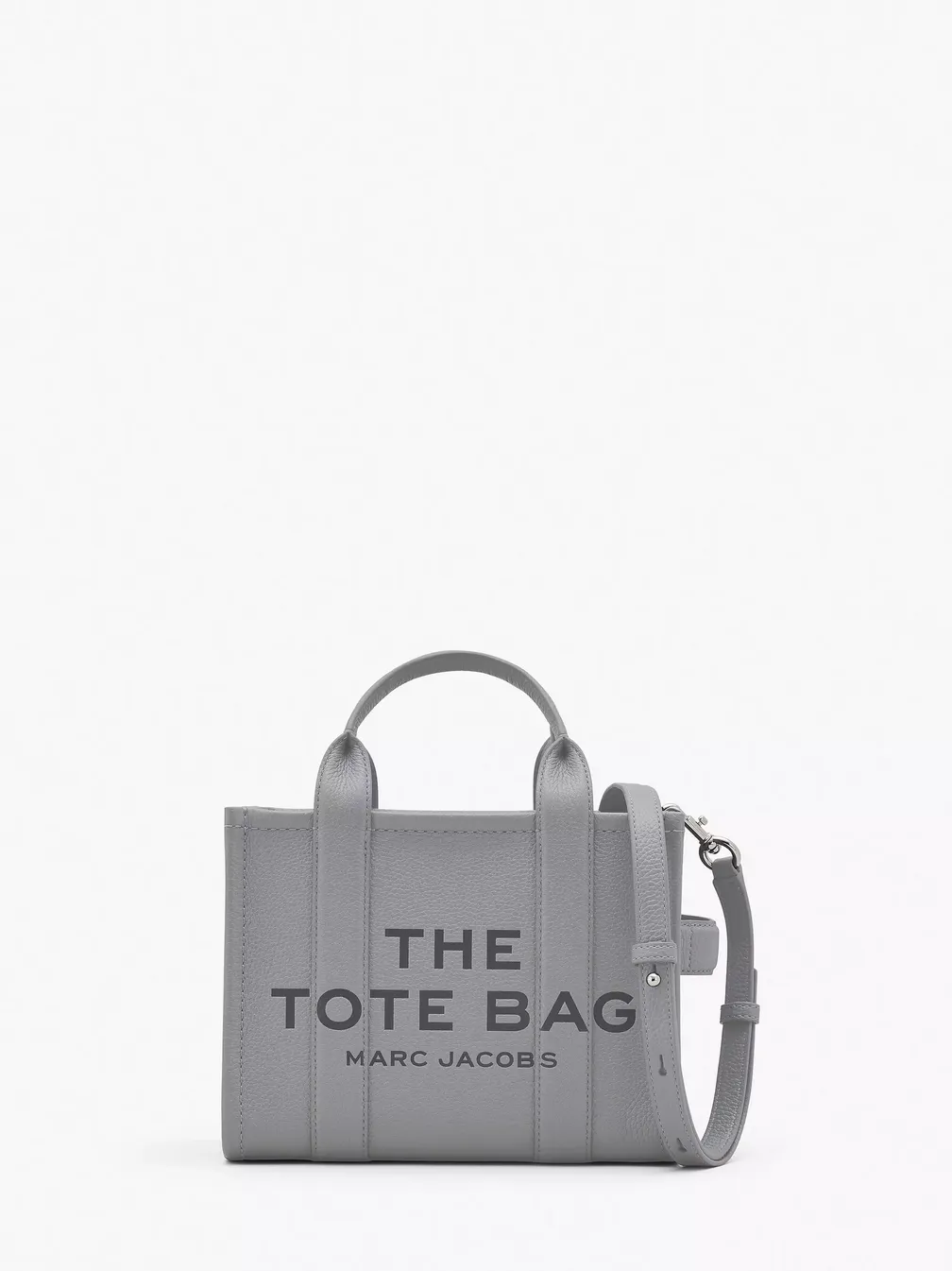 Buy: Women Bag MARC JACOBS The Leather Small Tote Bag Wolf Grey