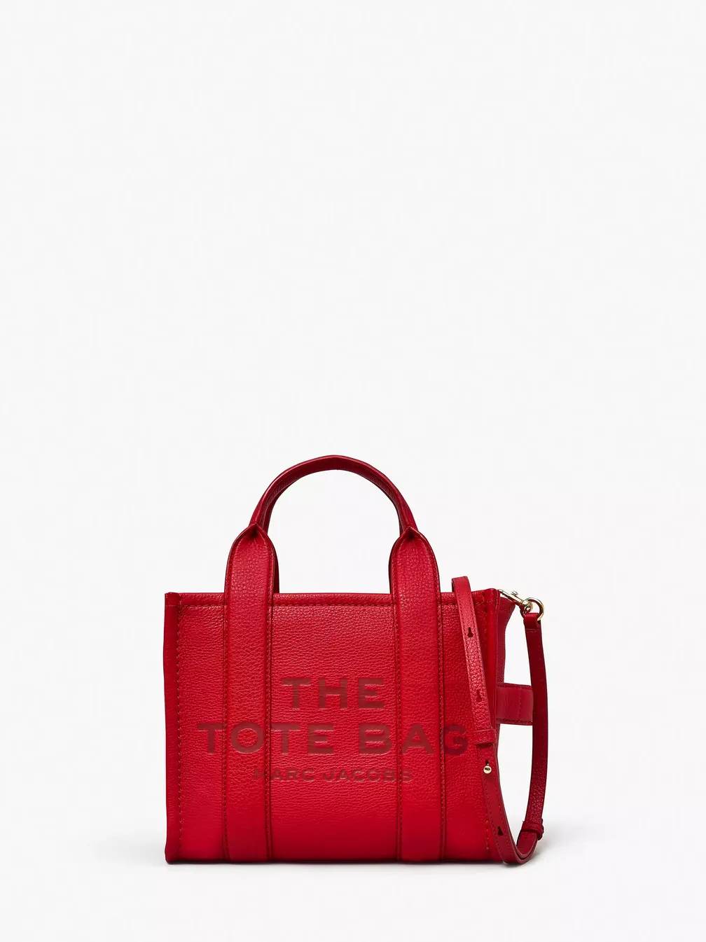 Buy: Women Bag MARC JACOBS The Leather Small Tote Bag True red Red