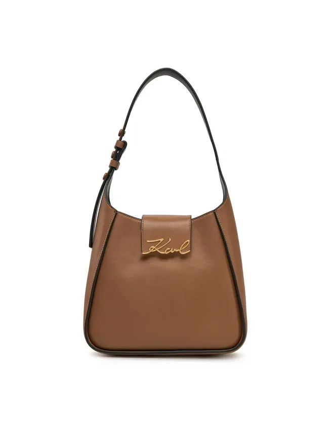 Buy: Women Bag KARL LAGERFELD K/signature Hobo Terra Brown from