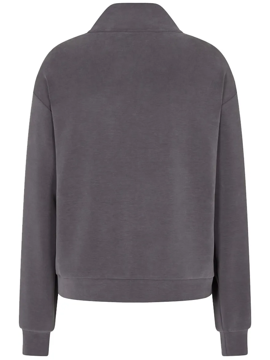 Buy: Women Sports jacket EA7 Felpa Af12643 7W000191 U8117 Gray