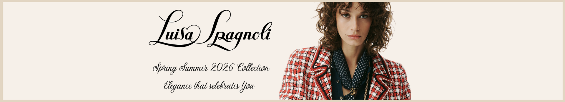 LUISA SPAGNOLI jaunā kolekcija