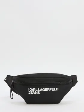 Buy Belt bag KARL LAGERFELD JEANS Klj Essential Nylon Bumbag Black | A1M30295 