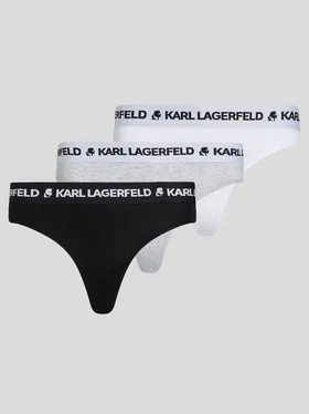 Купить Трусы KARL LAGERFELD Logo Thong (3P) A1W47149 Podiumriga.lv