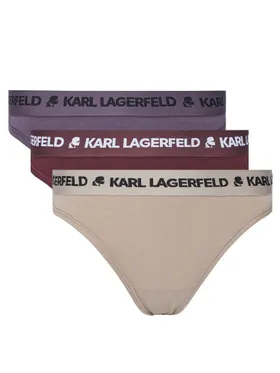 Купить Трусы KARL LAGERFELD Logo Thong Multiband (3P) A1W47158 Podiumriga.lv