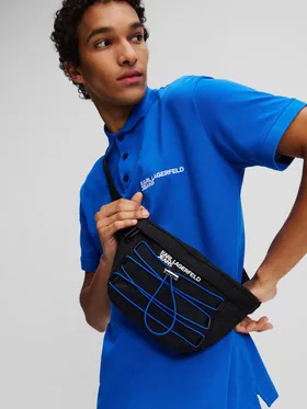 Buy Belt bag KARL LAGERFELD JEANS Utility Drawstring Black | A2M30115 