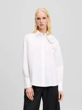 Krekls KARL LAGERFELD Flower Poplin Blouse | A2W11011