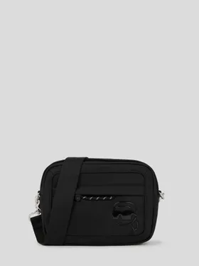 Buy Bag KARL LAGERFELD JEANS Ikon Nylon Tonal Print Black | A3M30167 