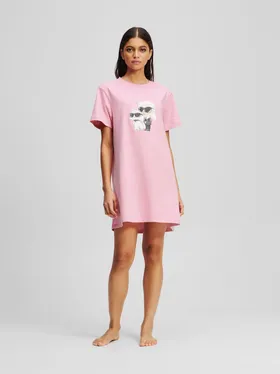 Купить Ночная сорочка KARL LAGERFELD Ikon Sketch Ss Pj Dress A3W45007 Podiumriga.lv