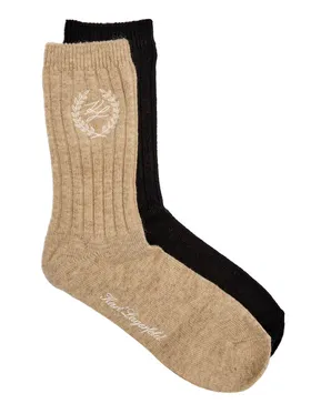 Купить Носки KARL LAGERFELD Set Of 2P Hotel Karl Crest Wool Multicolor A3W47035 Podiumriga.lv