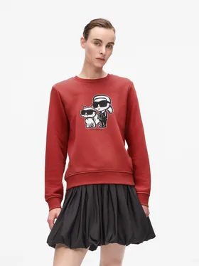 Купить Свитшот KARL LAGERFELD Ikon Sketch Duo Sweatshirt A4W20045 Podiumriga.lv