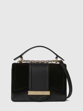 Купить Сумка KARL LAGERFELD Nova Suede Black A4W30278 Podiumriga.lv