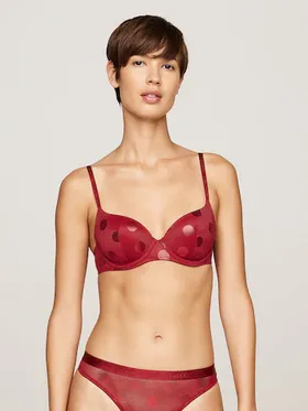 Купить Бюстгальтер TOMMY HILFIGER Demi Bra UW0UW05543XIT Podiumriga.lv
