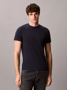 T-Krekls CALVIN KLEIN Ss Slim Stretch Cotton Crewnk Te | LV04LC240GCEF