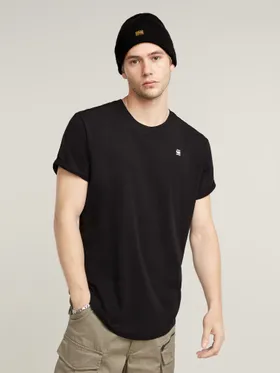 T-Krekls G-STAR Lash R T-Shirt S/s Black | D16396 B353 648