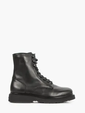 Zābaki CALVIN KLEIN Lace Up Boot W/ Zip Lth | HM0HM01575BEH