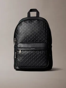 Mugursoma CALVIN KLEIN Emblem Aop Emboss Round Backpack | LV04D3202GUB1