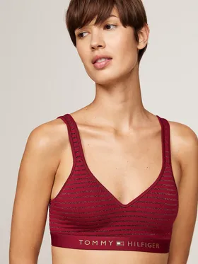 Купить Бюстгальтер TOMMY HILFIGER Bralette Lift Lurex Prt UW0UW055860E2 Podiumriga.lv