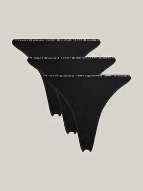 Купить Трусы TOMMY HILFIGER 3 Pack Thong UW0UW056450SI Podiumriga.lv
